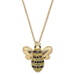 NEW Kate Spade Picnic Perfect Pavé Bee Necklace